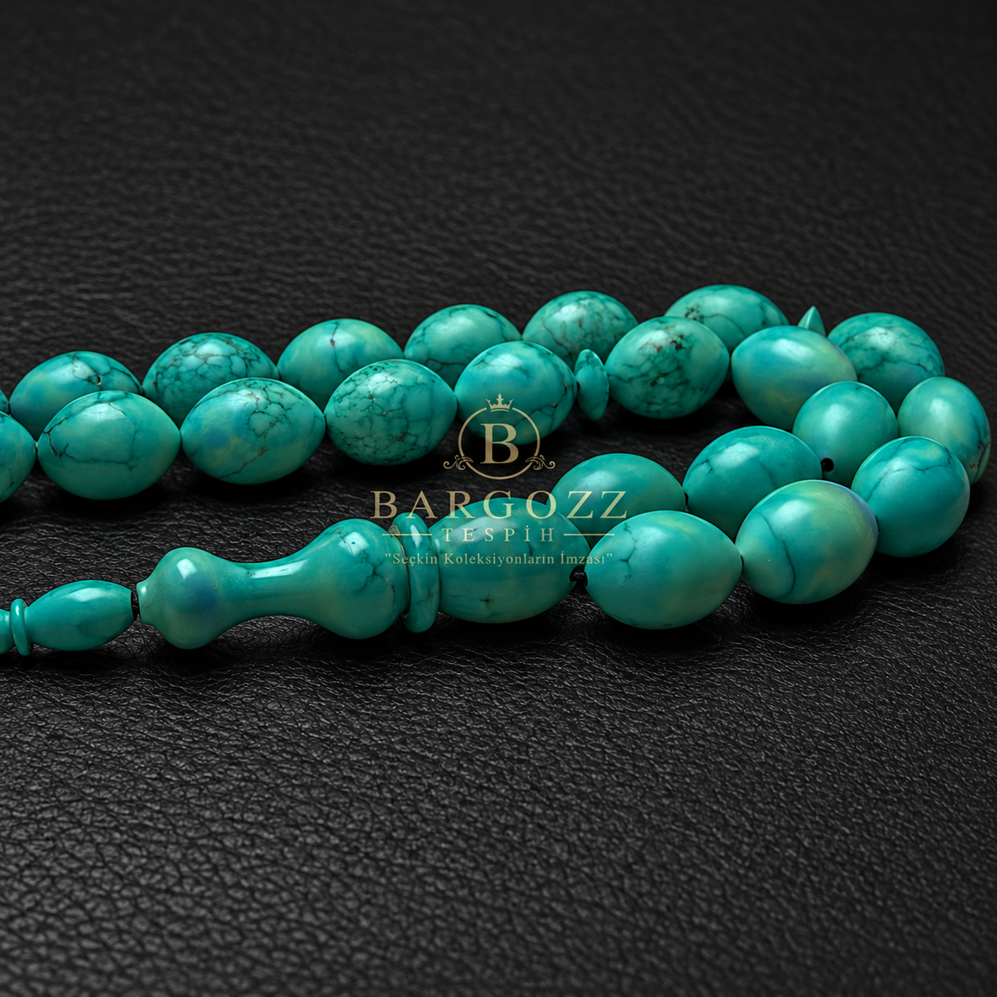 Natural Arizona Firuze Taşı Tespih ( Turquoise) görsel 9