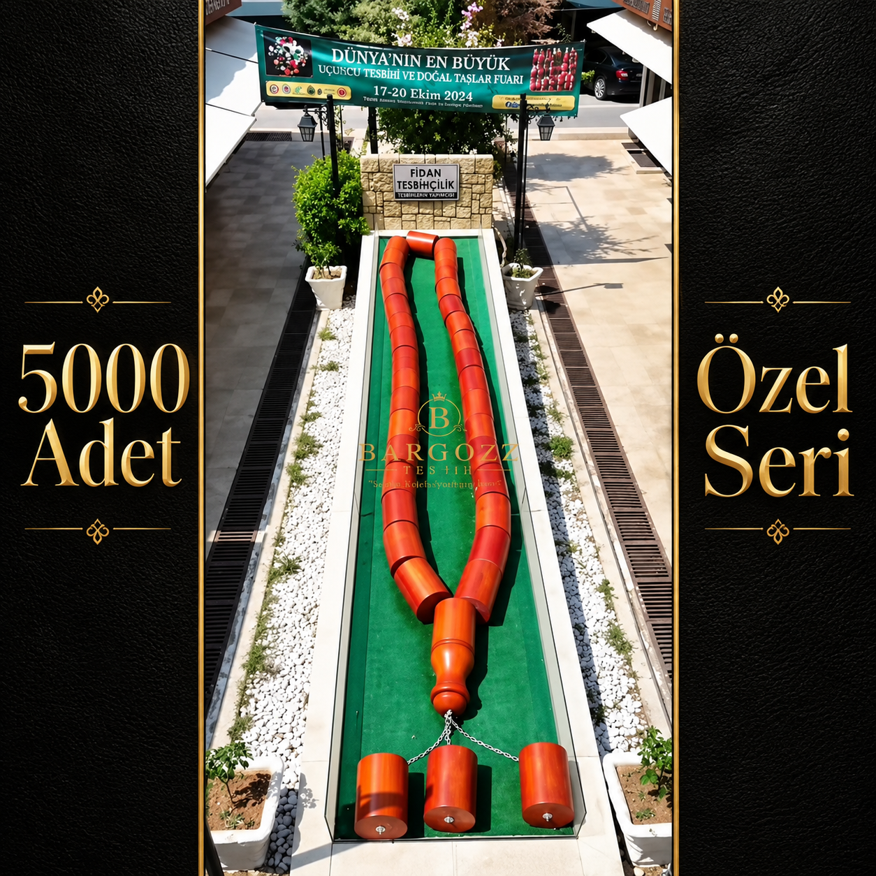 Dünyanın En Büyük Tespihi 1,5 Tonluk görsel 8